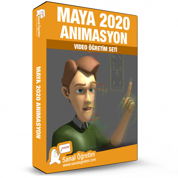 Maya 2020 Animasyon Video Ders Eğitim Seti