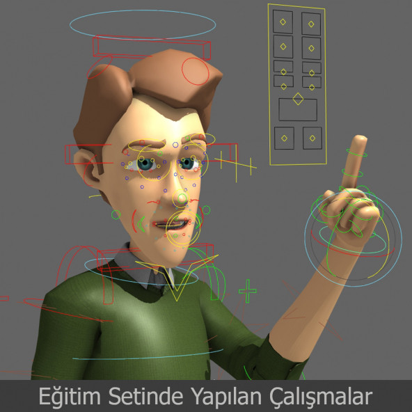 Maya 2020 Animasyon Video Ders Eğitim Seti - 2