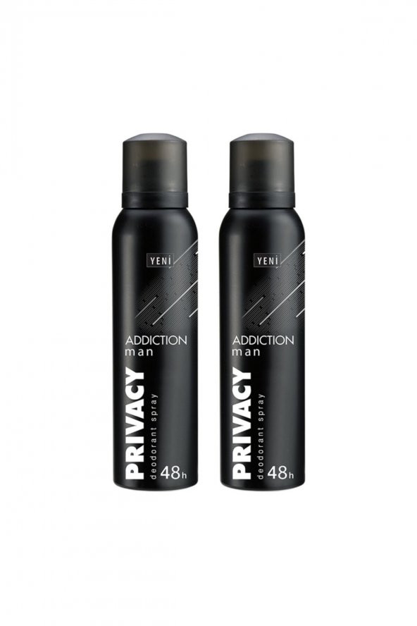 Privacy Man Addiction Erkek Deodorant 2x150ml