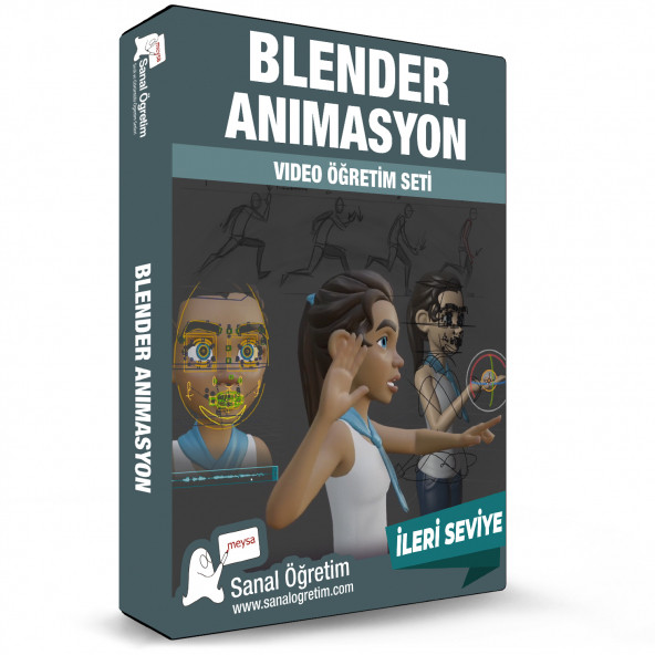 Blender Animasyon Video Ders Eğitim Seti