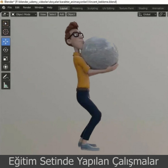 Blender Animasyon Video Ders Eğitim Seti - Resim 2