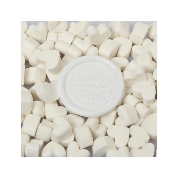 Mühür Mumu Eritme Kalp Boncuk Paket Model No:1 BEYAZ - Resim 2