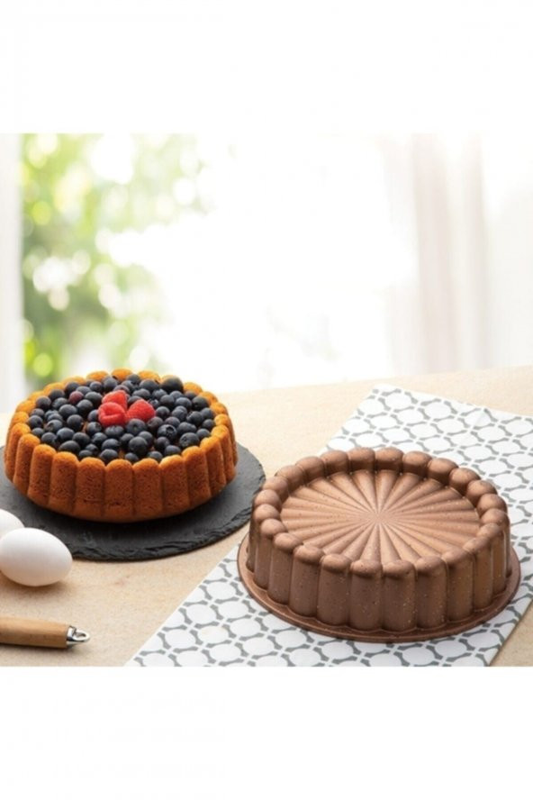 Papatya Alüminyum Döküm Tart Kalıbı