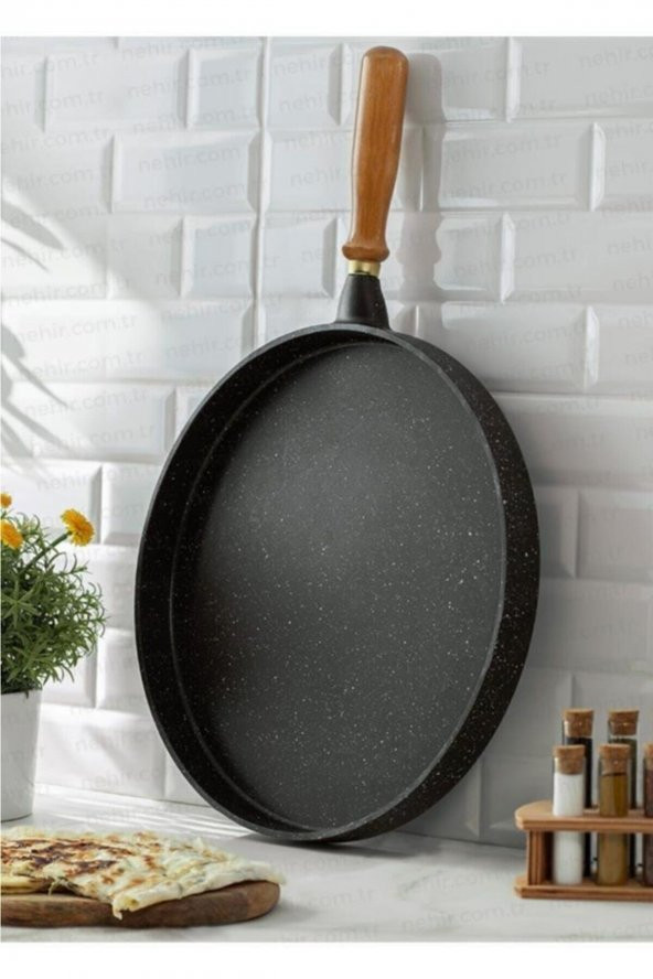 Alüminyum Döküm 36 Cm Gözleme Tavası