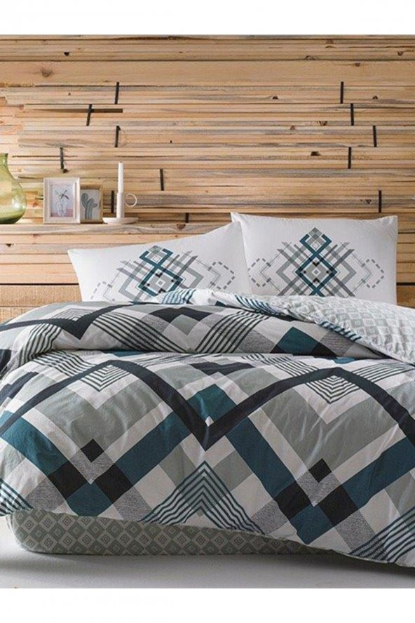 Tek Kişilik Nevresim Takımı Optıma Petrol