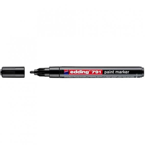 EDDİNG BOYA DEKOR MARKÖRÜ SİYAH(E-791)