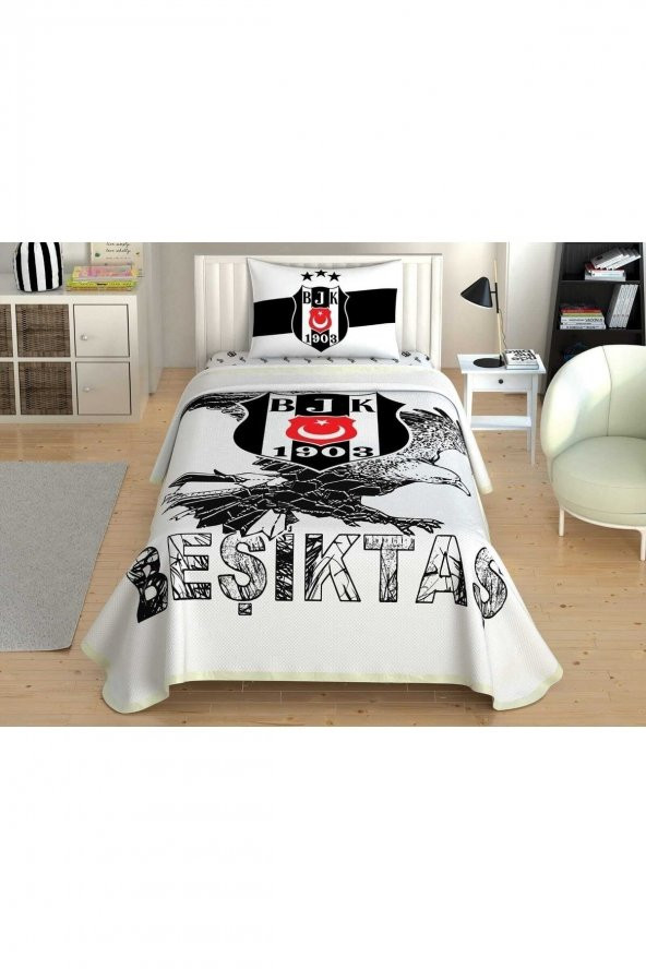 Lisanslı Pike Takımı Beşiktaş Kartal 100x200