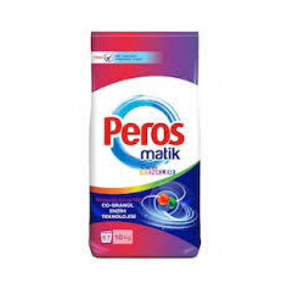 Peros Matik Toz Deterjan Canlı Renkler 10 Kg