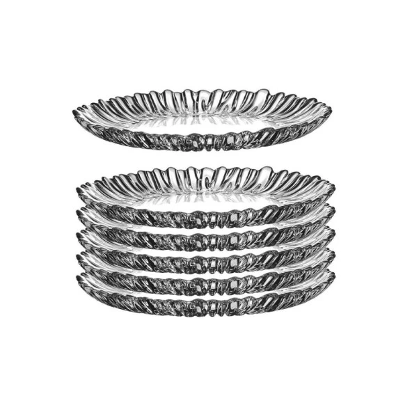 Paşabahçe Pasta Tabağı Takımı 10512 6Lı Aurora 20cm - 2