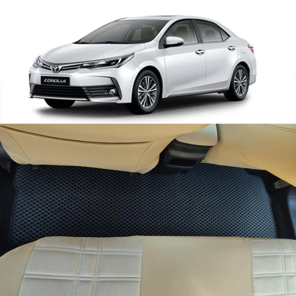 Bod Toyota Corolla 3D Havuzlu Paspas 2013-2018