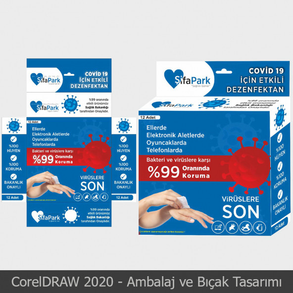 CorelDraw 2020 Video Ders Eğitim Seti - 2