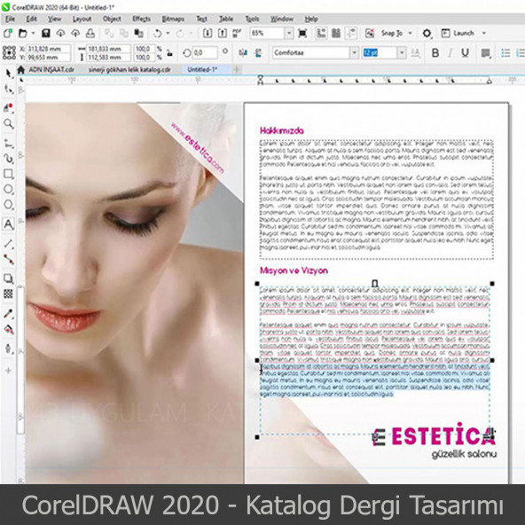 CorelDraw 2020 Video Ders Eğitim Seti - 5