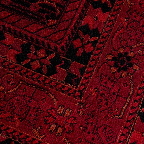 Afgan Türkmen Otantik Desenli Dokuma Salon ve Oturma Odası Halısı 2959H_ZS77 - 2