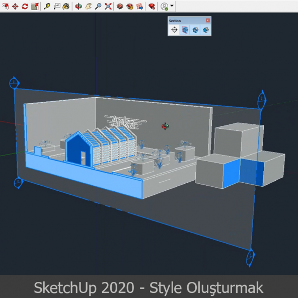 SketchUp 2020 Video Ders Eğitim Seti - 5