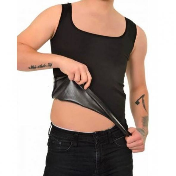 Sweet Sauna Fit 1 Beden Termal Erkek Atlet Terleme Spor Ev Korsesi 7 Bedene Kadar