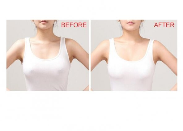 10 Adet Sütyensiz Göğüs Meme Ucu Kapatıcı Koruyucu Gizleyici Pedi Bandı - 3