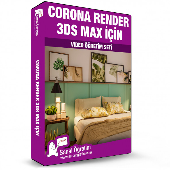 Corona Render (3DS Max İçin) Video Ders Eğitim Seti