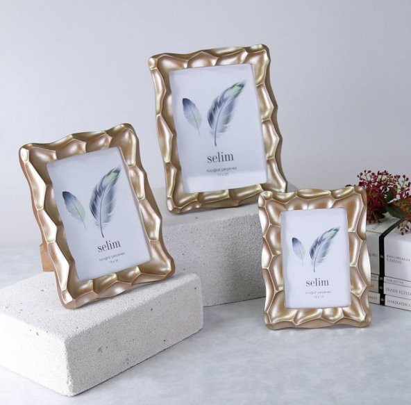 Crearthome  Dekoratif 13x18 Telles Çerçeve Vizon SCRV 116VZN85RS - 4