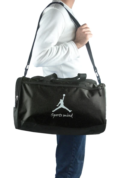 Bagorama TIGHT Unisex Kumaş 46 Cm Seyahat Spor Çanta El ve Omuz Valizi - 7