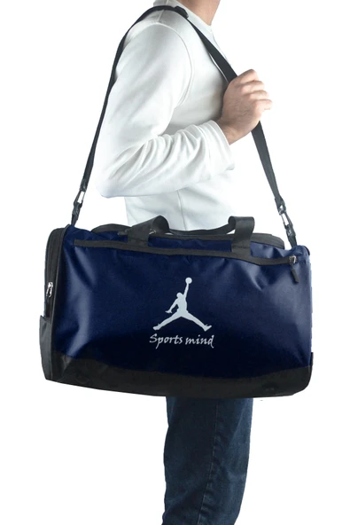 Bagorama TIGHT Unisex Kumaş 46 Cm Seyahat Spor Çanta El ve Omuz Valizi - 5