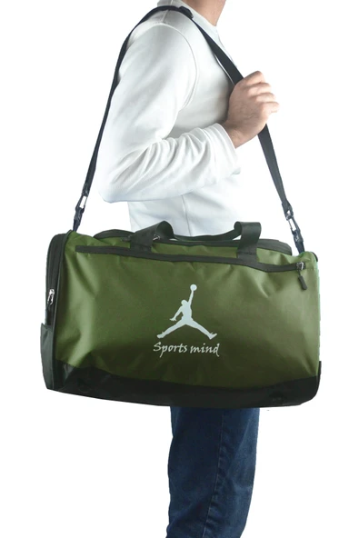 Bagorama TIGHT Unisex Kumaş 46 Cm Seyahat Spor Çanta El ve Omuz Valizi - 8