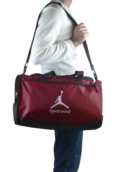 Bagorama TIGHT Unisex Kumaş 46 Cm Seyahat Spor Çanta El ve Omuz Valizi - 2