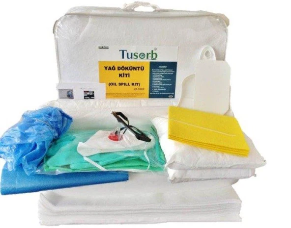 YAĞ VE PETROL DÖKÜNTÜ KİTİ 20 LT