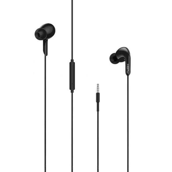 HEPU HP342 Stereo Kulak İçi Kablolu Kulaklık 3.5mm - 6
