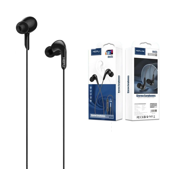 HEPU HP342 Stereo Kulak İçi Kablolu Kulaklık 3.5mm - 8