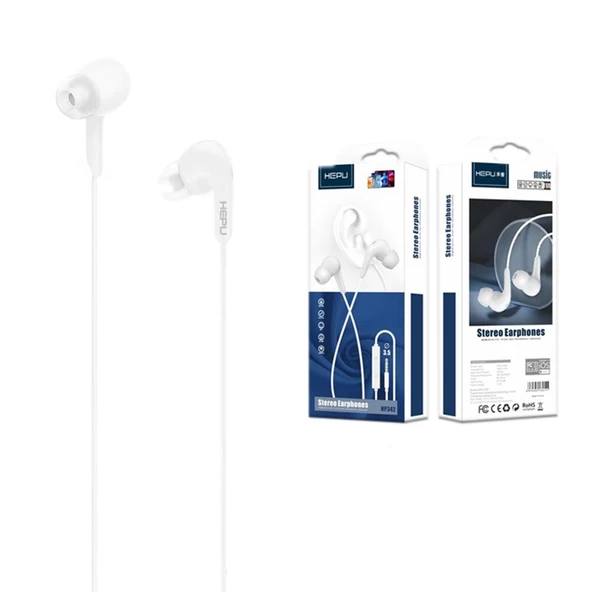 HEPU HP342 Stereo Kulak İçi Kablolu Kulaklık 3.5mm - 4