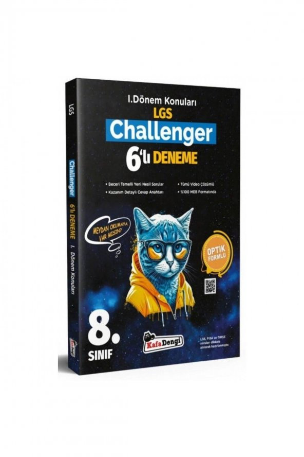 8. Sınıf Challenger Ilk Dönem Konuları 6lı Deneme
