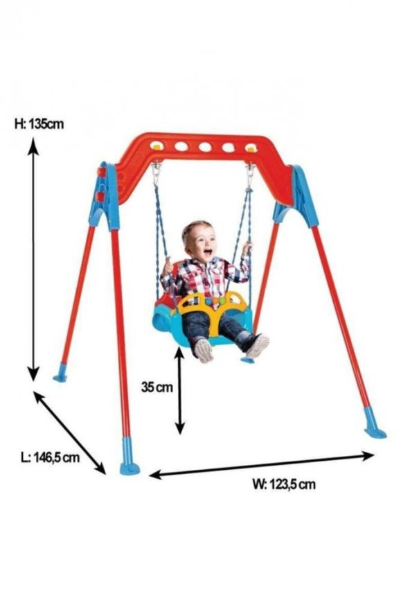 Pilsan Ayaklı Zincirli Samba Salıncak Pls-07-968 - Resim 2