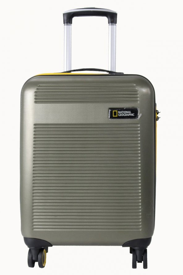 N 2004-1 National Geographic Abs Büyük Boy Valiz, Bavul, 8 Tekerlekli