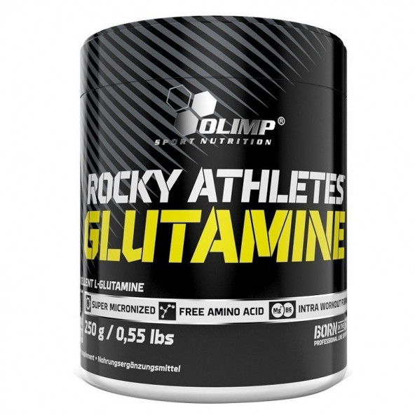 Olimp Rocky Athletes Glutamine 250 Gr  +hediye