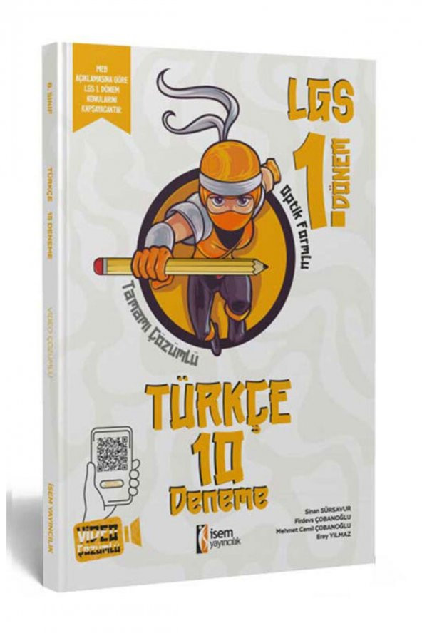 2023 8. Sınıf Lgs 1. Dönem Türkçe 10 Deneme Sınavı
