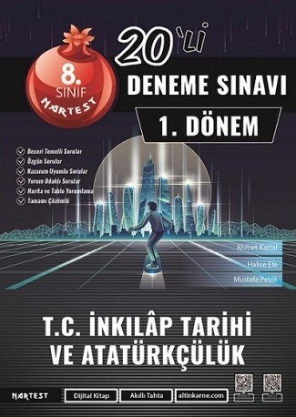 Nartest Yayınevi 8. Sınıf 1. Dönem Mod 20 T.c. Inkılap Tarihi ve Atatürkçülük Dene