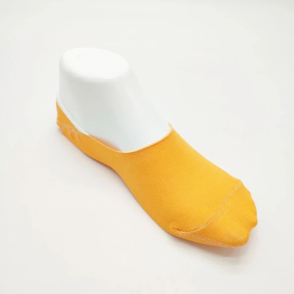 Renkli Bayan Babet Çorap 12 Li Paket - 10