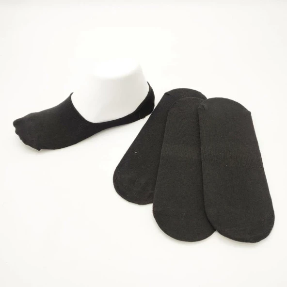 Silikonlu Bayan Babet Çorap 6 Lı Paket - 5