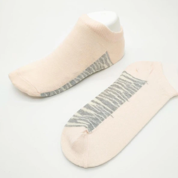 Bayan Sneakers Çorap İki renkli 12 Li Paket - 4