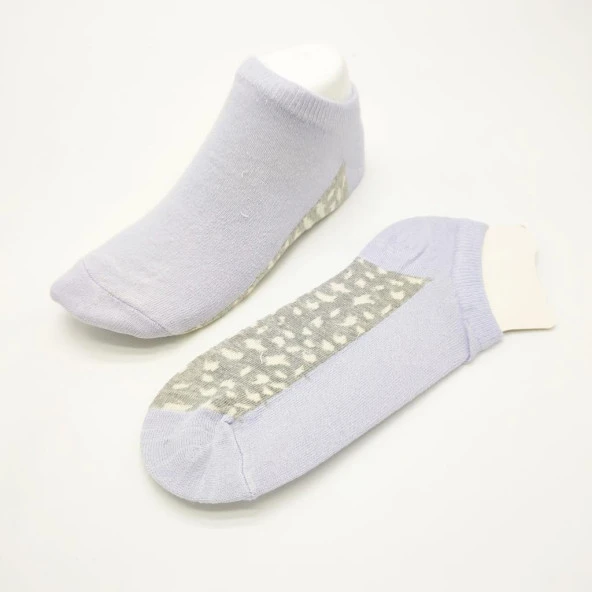 Bayan Sneakers Çorap İki renkli 6 Lı Paket - 6