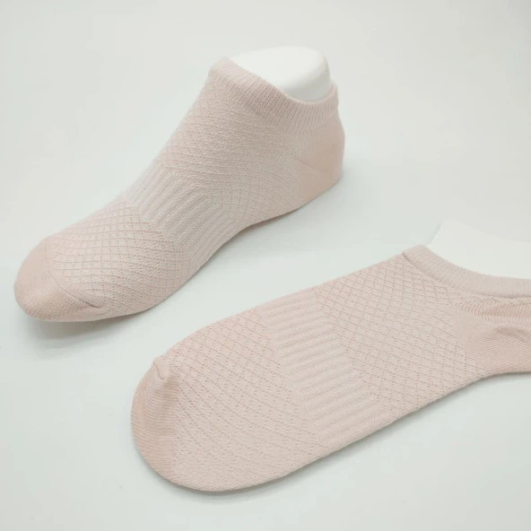 Fileli Sneakers Çorap 12 Li Paket - 12