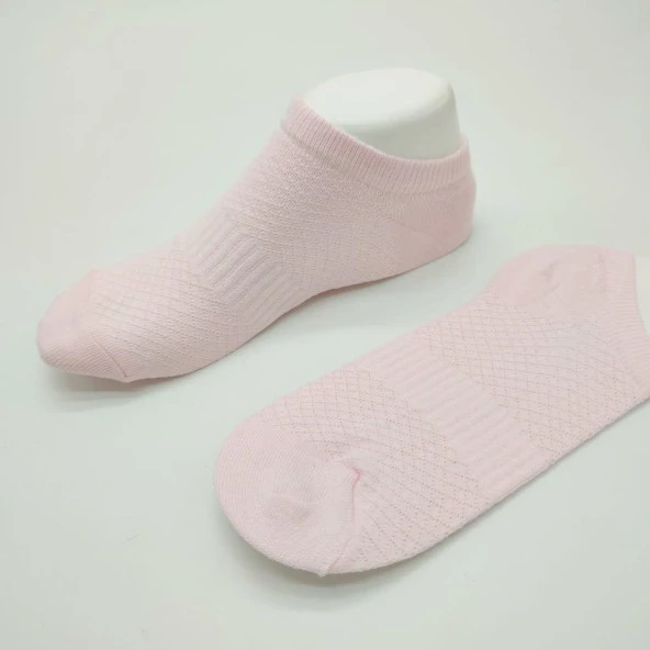 Fileli Sneakers Çorap 12 Li Paket - 3