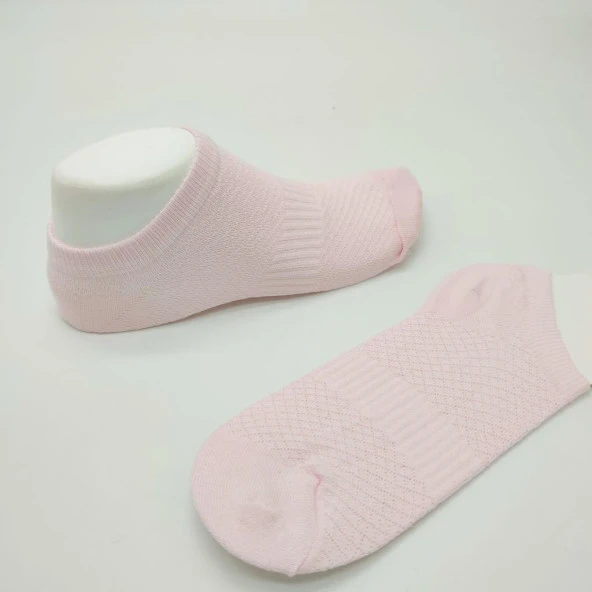 Fileli Sneakers Çorap 12 Li Paket - 5