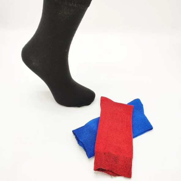 Düz Bayan Çorap 12 Li Paket