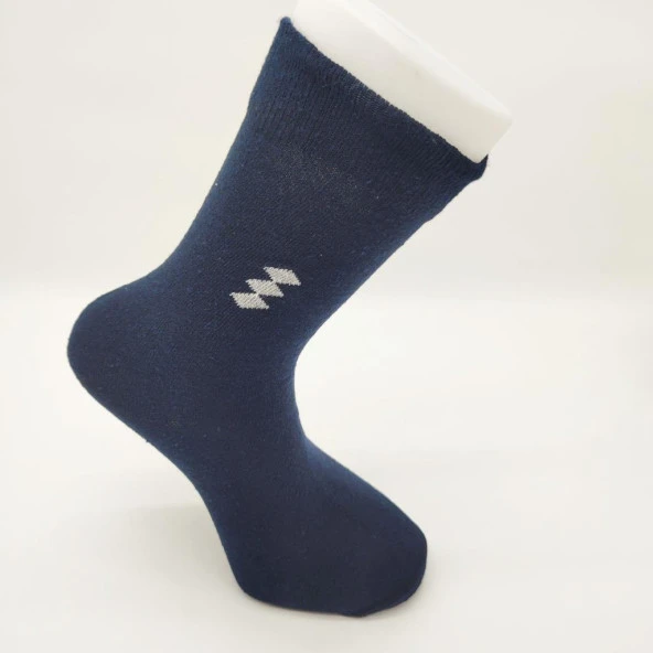 Bilgisayar Desenli Klasik Çorap 6 Lı paket - 7