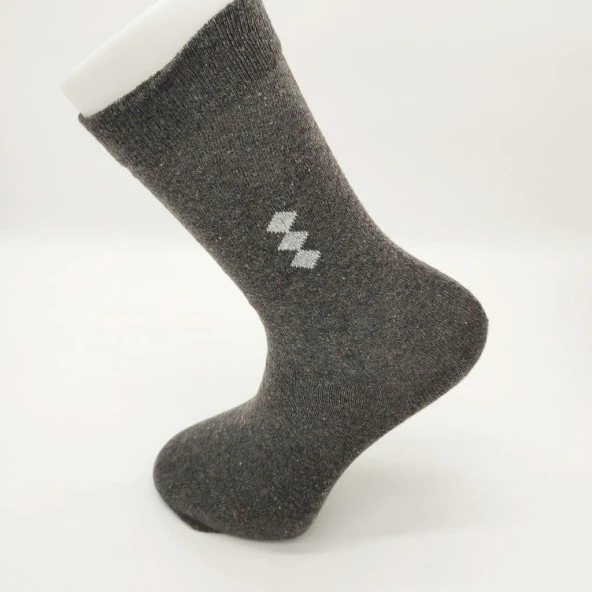 Bilgisayar Desenli Klasik Çorap 6 Lı paket - 9