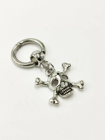 Kuru Kafa Model Erkek Küpe - 12