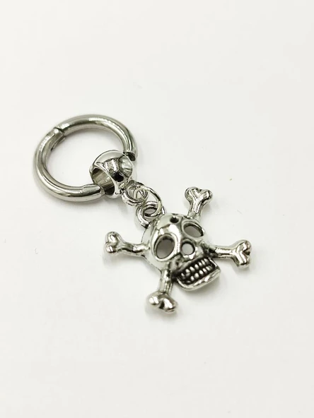 Kuru Kafa Model Erkek Küpe - 9