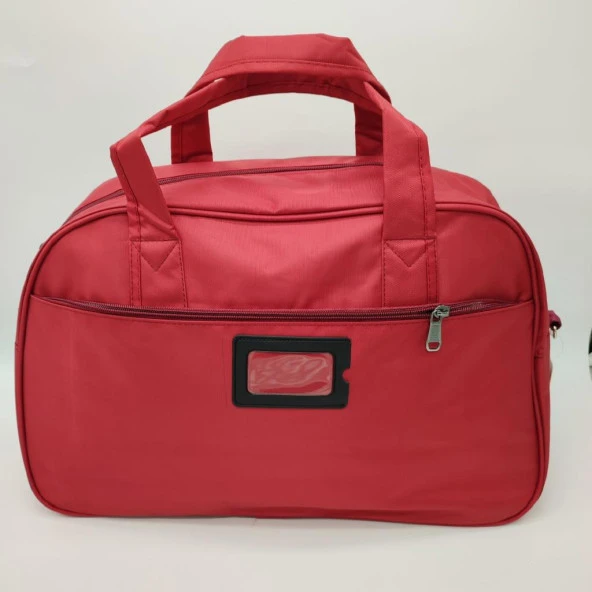 Orta Boy Seyehat ve Spor Çantası Bordo Renk - 4
