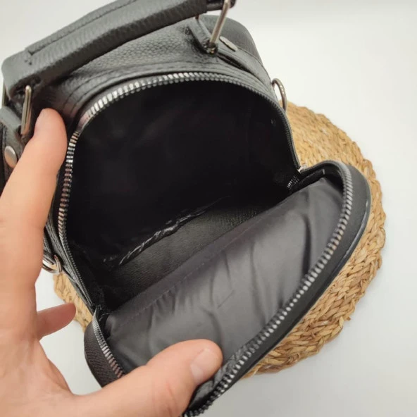 Kasasız El Tutma Saplı Omuz Çantası - Resim 5